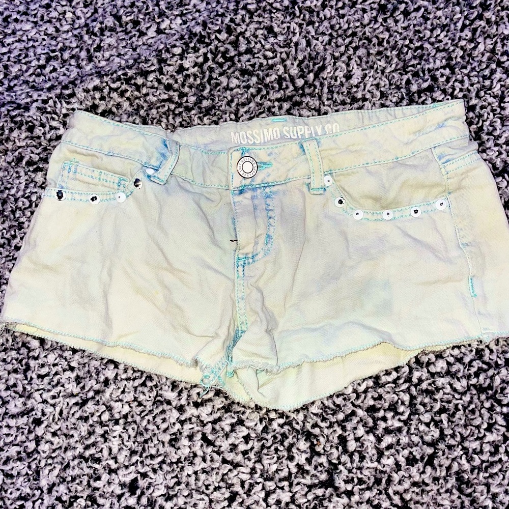 Light blue Jean shorts